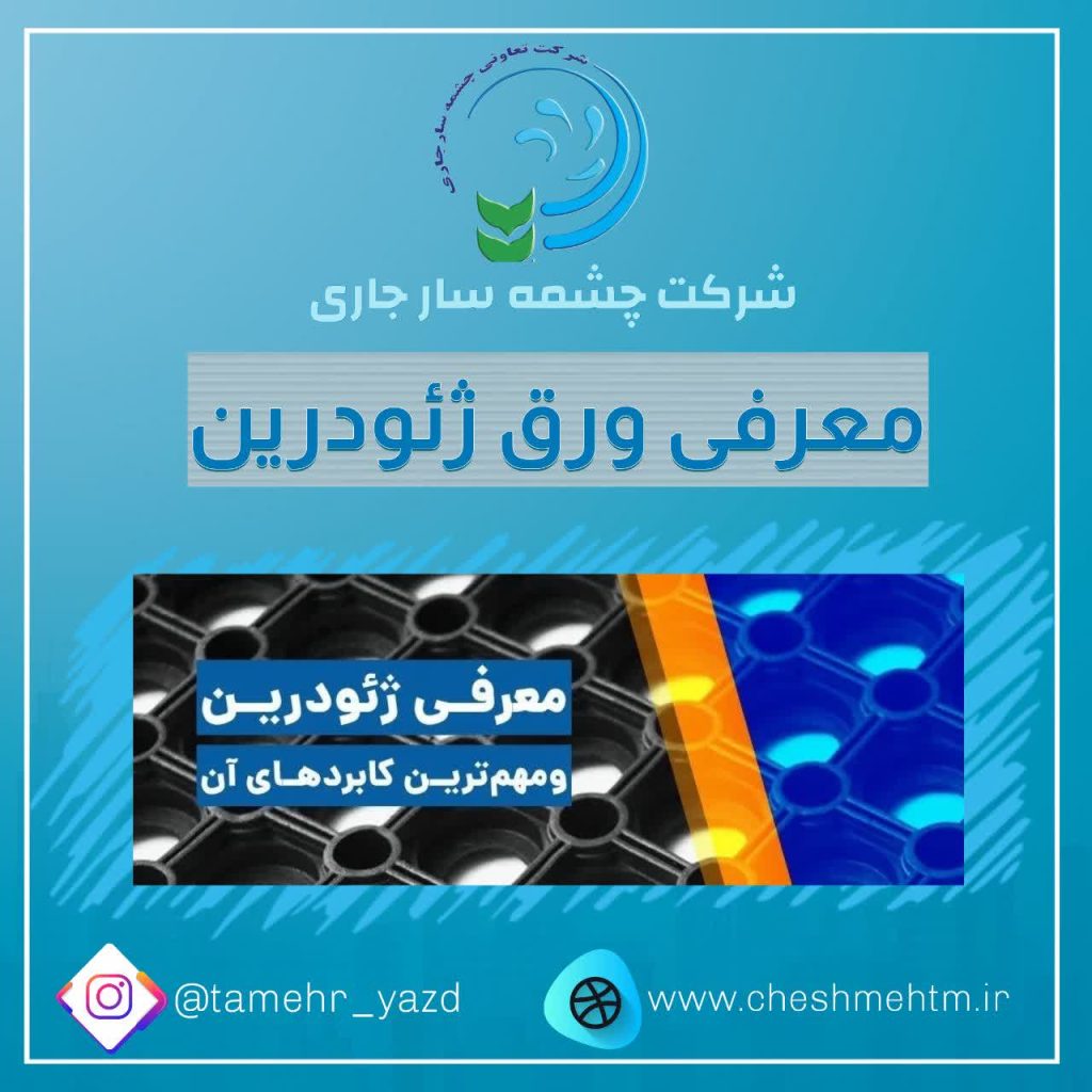 ژئودرین، نوه‌ی ژئوکامپوزیت است که برای تخلیه آب نفوذی و فیلتر کردن ذرات ریز تولید می‌شود. همچنین کاربرد اصلی آن در مهندسی ژئوتکنیک و مدیریت آب و خاک می‌باشد.